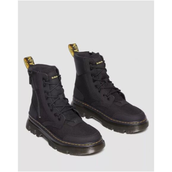 DR.MARTENS TARIK ZIP Leather Utility Boots Black New Size 7 - Picture 10 of 13